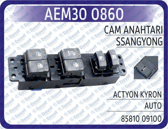 AEM 300860 Cam Anahtari Ssangyong Actyon Kyron Auto